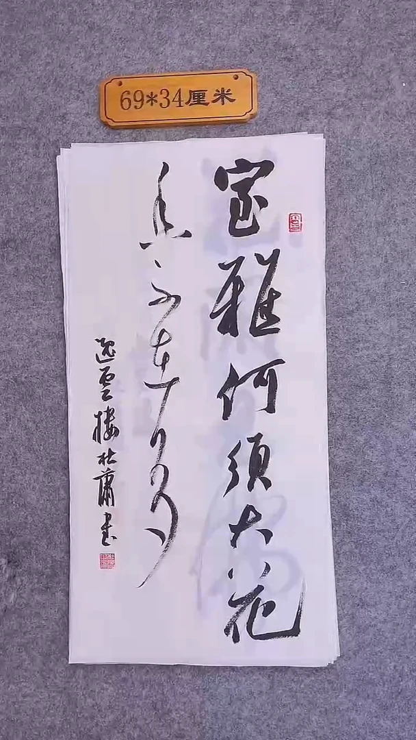 书法044中书协 杜潇书法放漏