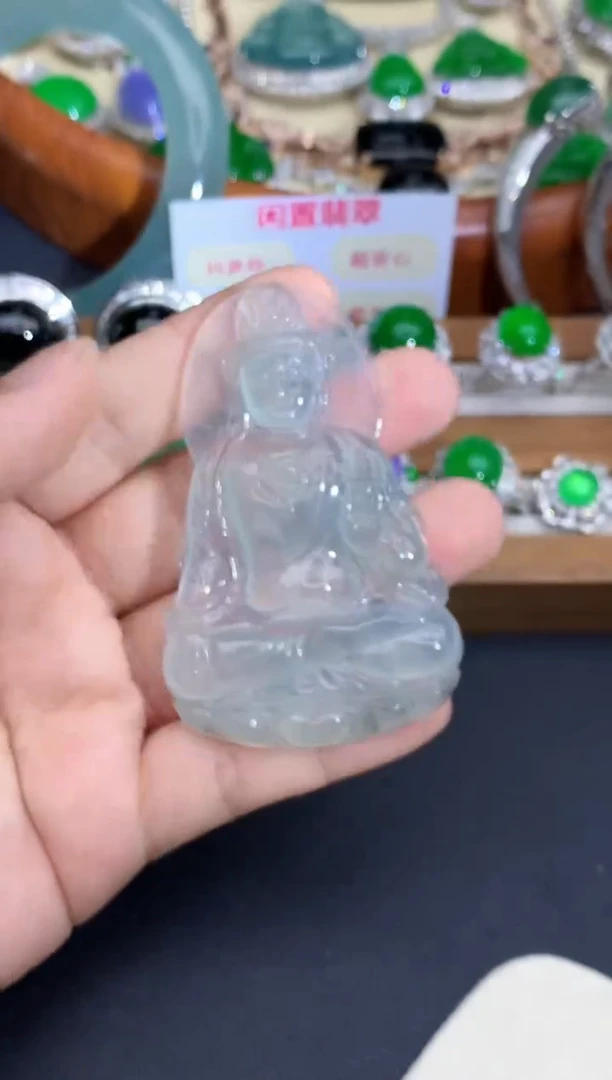 颈饰未镶嵌翡翠371-中国好珍宝