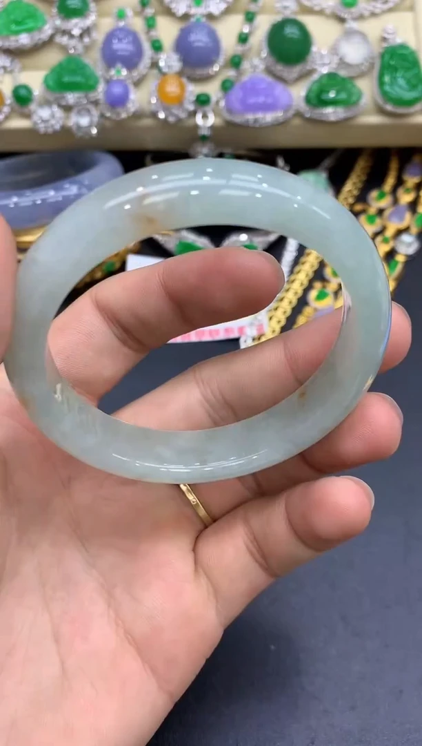 未镶嵌手镯翡翠53-中国好珍宝