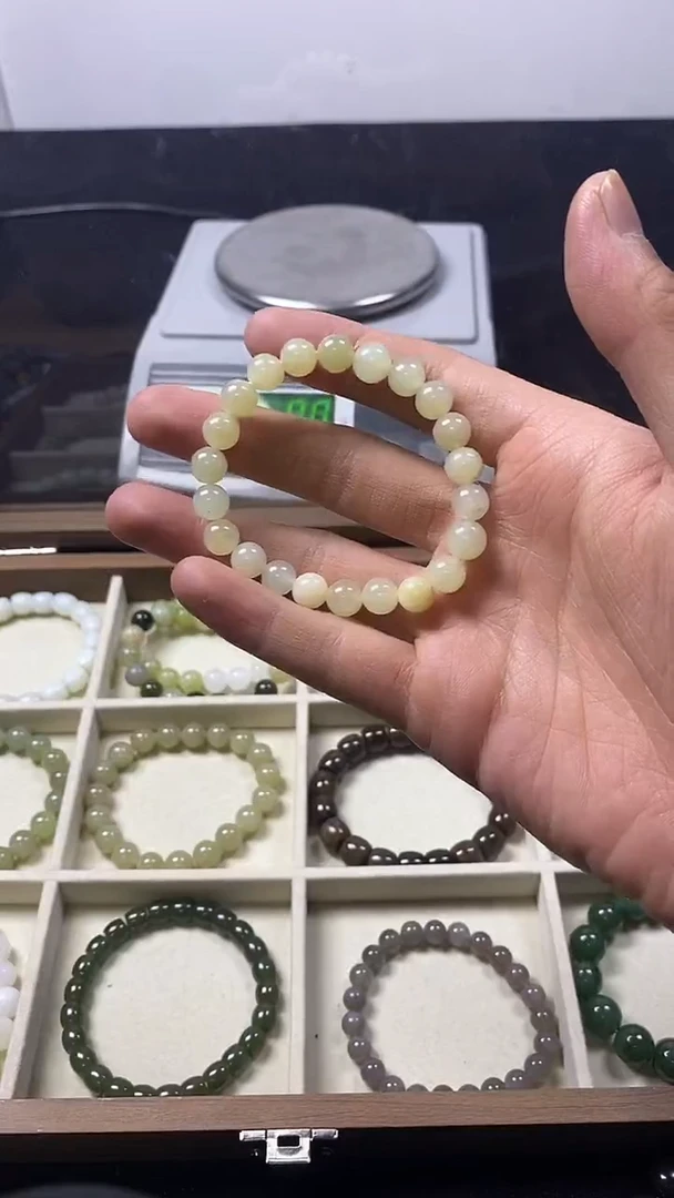 未镶嵌手串和田玉主播推荐！！