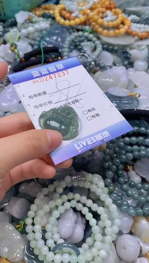 翡翠未镶嵌颈饰闪购0247227