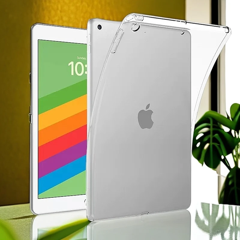 95新 Apple/苹果 ipad 平板WIFi裸机 透明皮套配件套装颜色随机发