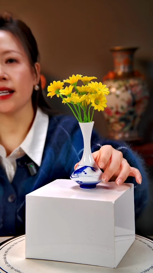 摆件陶景德镇手绘陶瓷1