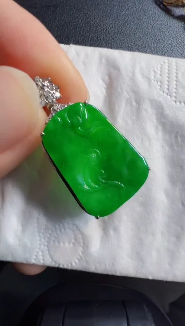 吊坠(不含链)未镶嵌翡翠3880