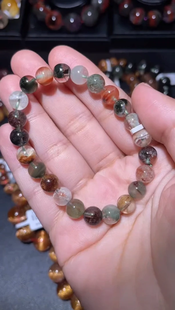 【闪购商品】水晶手链未镶嵌彩幽灵8mm