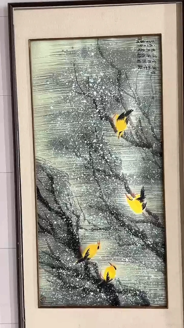 国画吴丽珠-8平尺-国画作品-花鸟原作-x