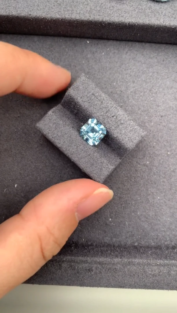 裸石海蓝宝石2.08ct海蓝宝  GH 定制