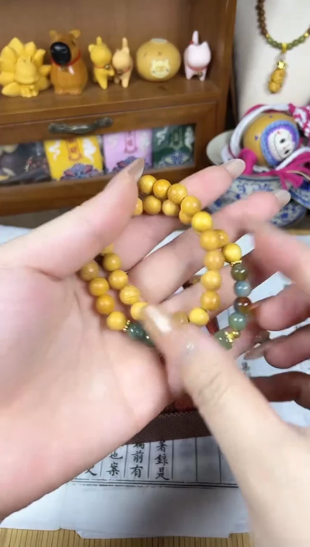 非洲檀香手串/手链菩提木质玉石手串/多发性其一/不带盒子