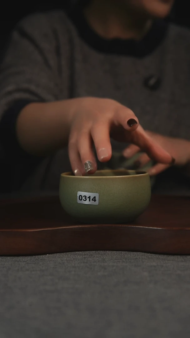 杯子瓷汝州原产地原矿仿古老釉q314