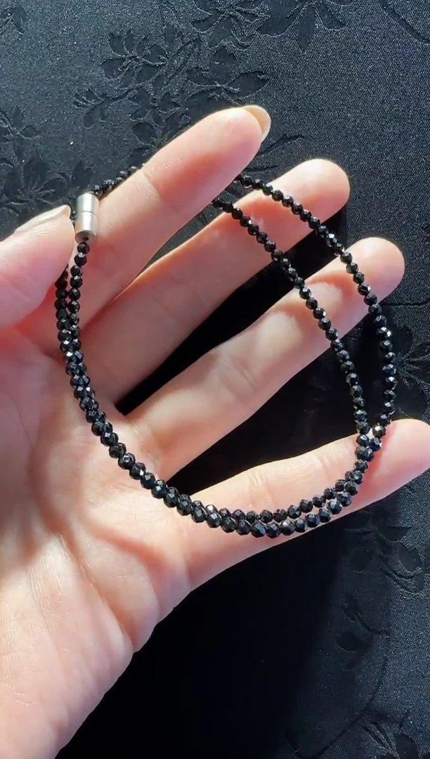 颈饰未镶嵌尖晶石项链多样性发货其一