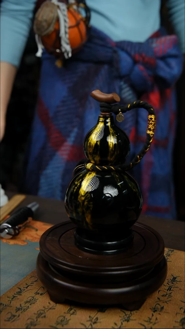 971号500ml左右非遗大漆酒葫芦