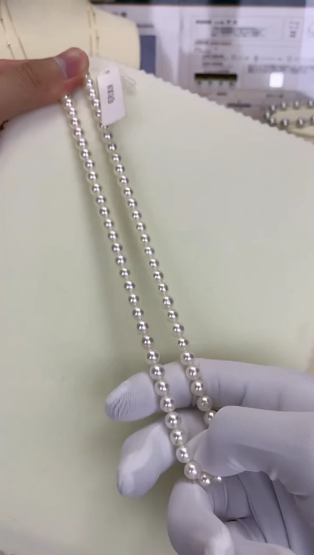 未镶嵌DA海水珍珠  GD022 6-6.5 昭和akoya串链（越物证书）