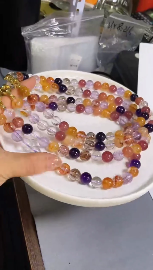 未镶嵌手链水晶/975多样性发一件