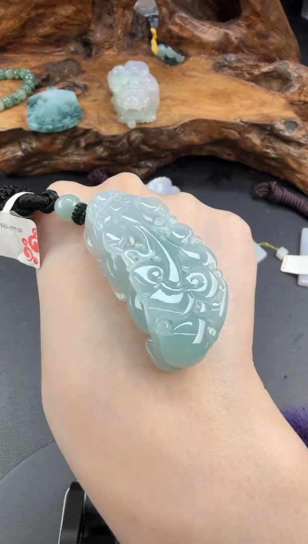 吊坠(不含链)未镶嵌翡翠翡翠饰品-274