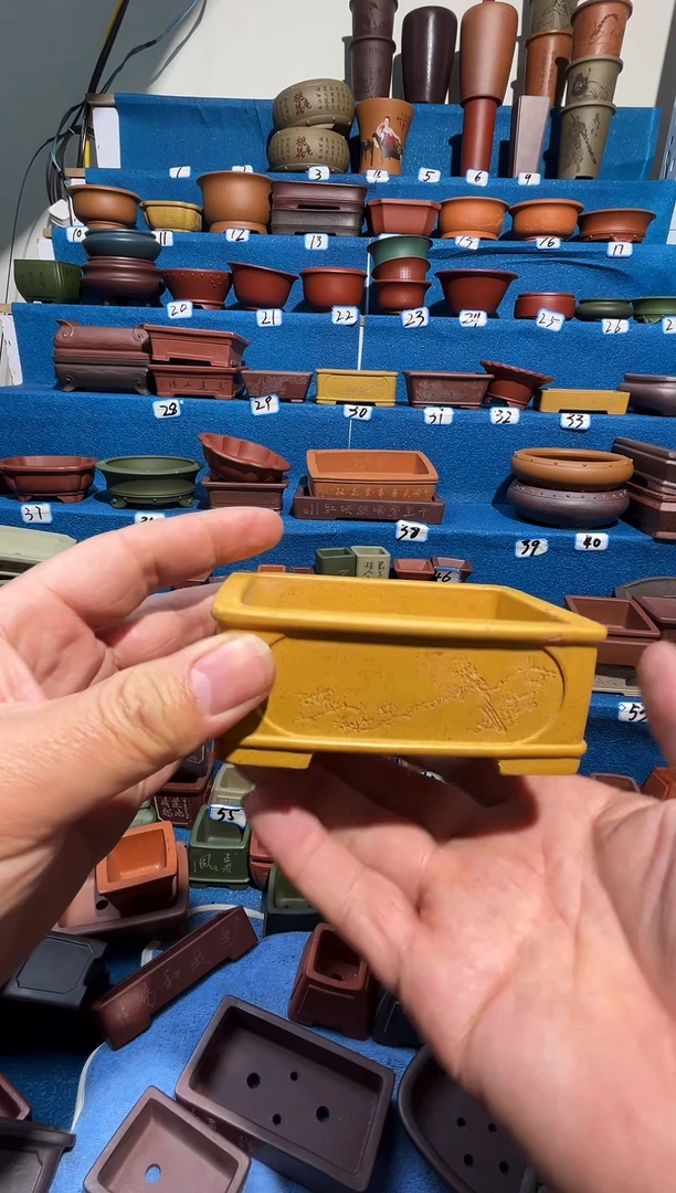 【闪购商品】紫砂紫砂花盆9*6*3微暇