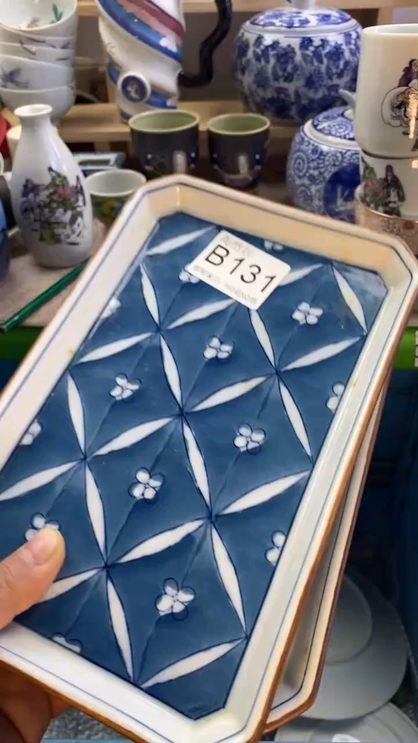 瓷片李*娜回流瓷器默认微瑕B131