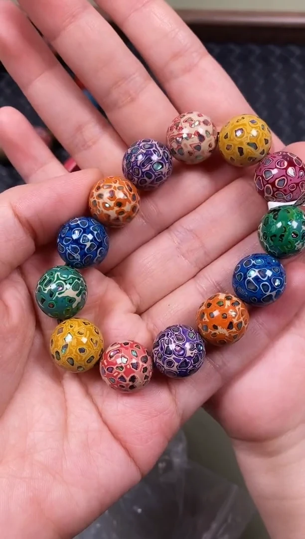 大漆多宝1.5手串款式