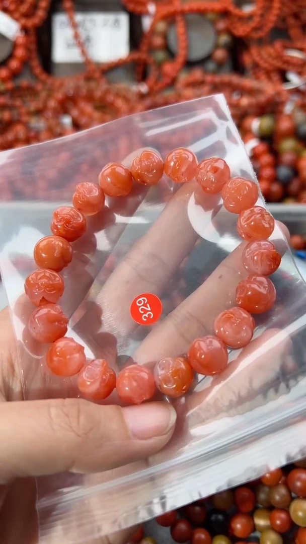 【闪购商品】南红玛瑙手串未镶嵌11