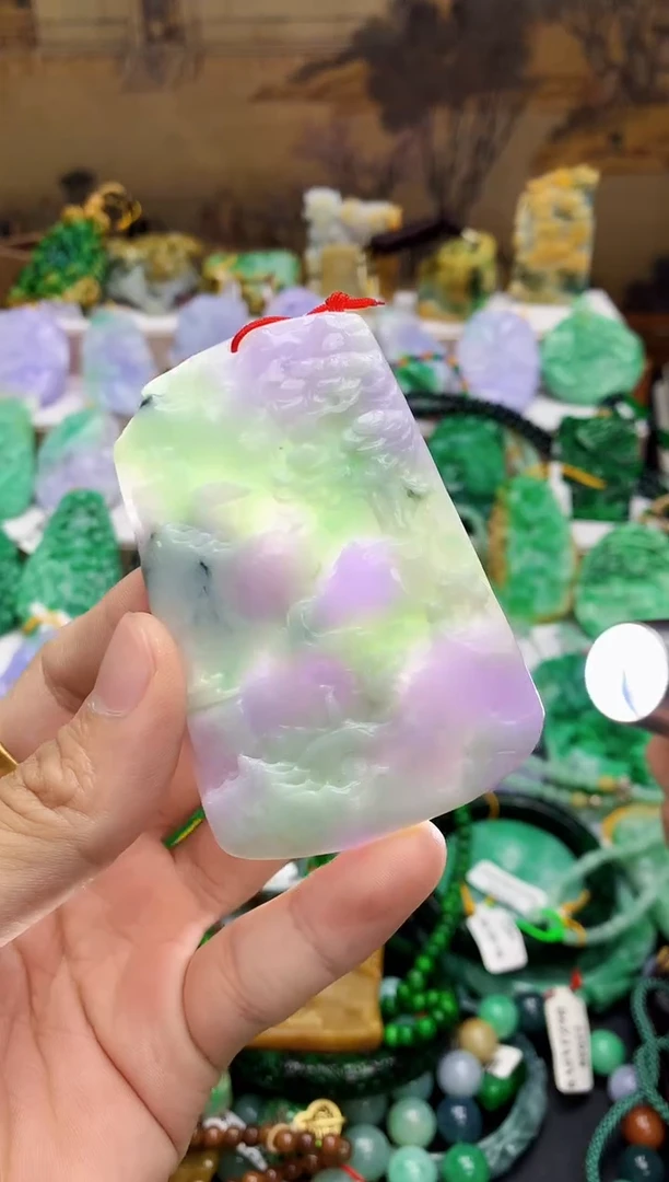 未镶嵌挂件翡翠天然A货翡翠