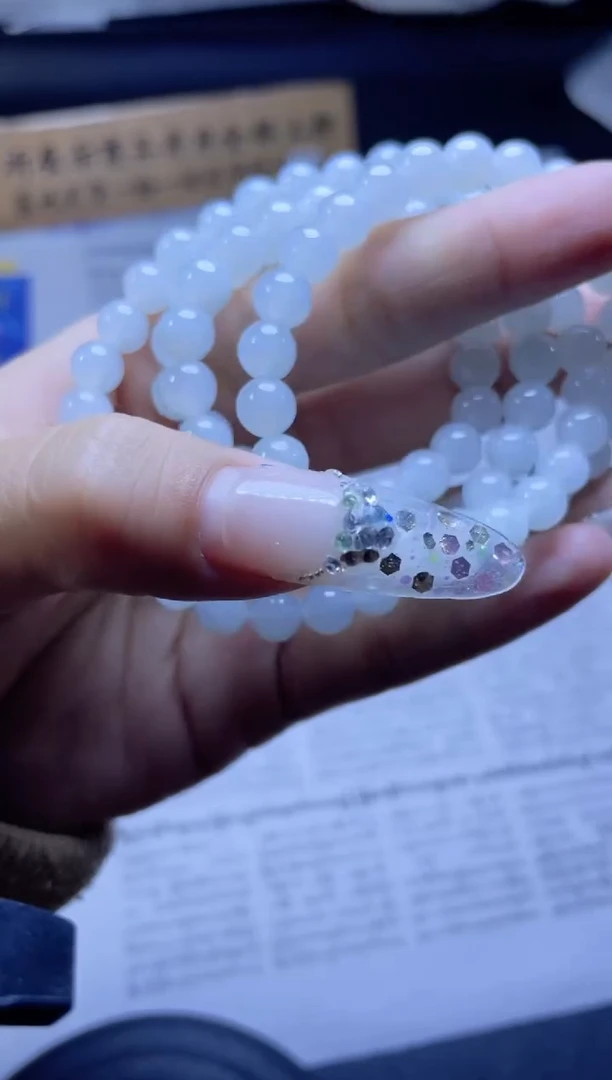 【闪购商品】定制翡翠未镶嵌珠串