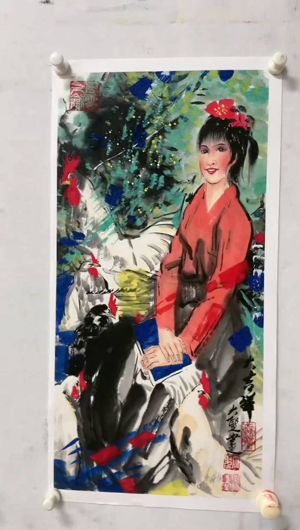 【闪购商品】国画孙振伟2平尺画作3