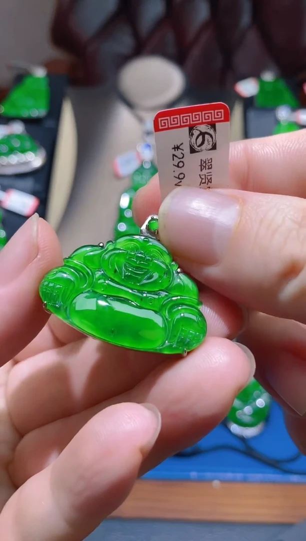 【闪购商品】翡翠颈饰未镶嵌天然A货翡翠M07