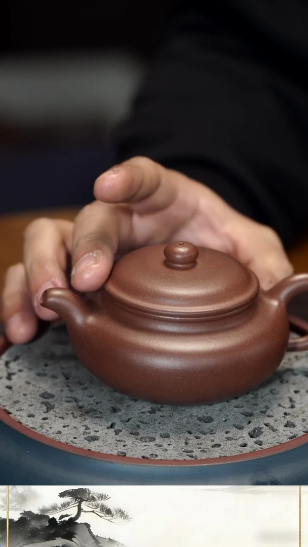 茶壶紫砂精品 底槽青 130cc