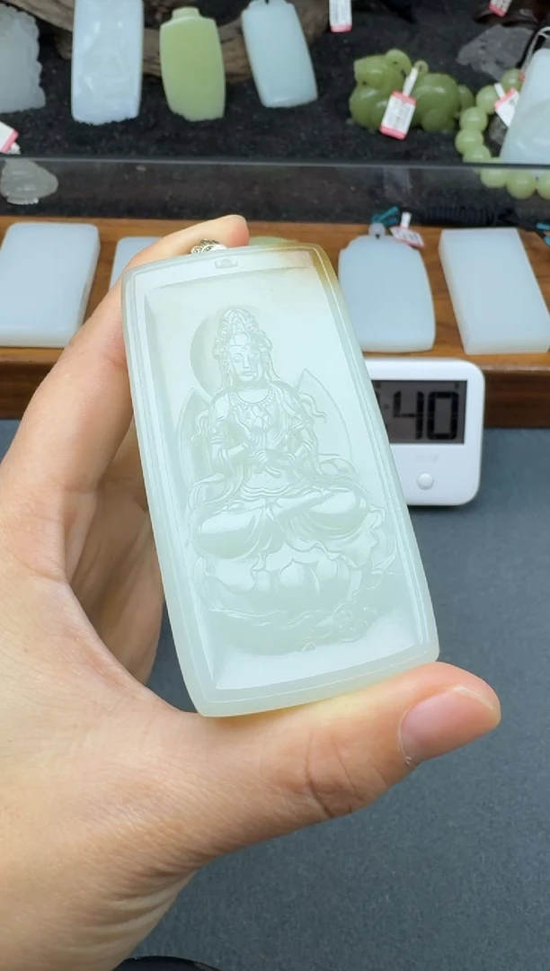 颈饰未镶嵌和田玉2