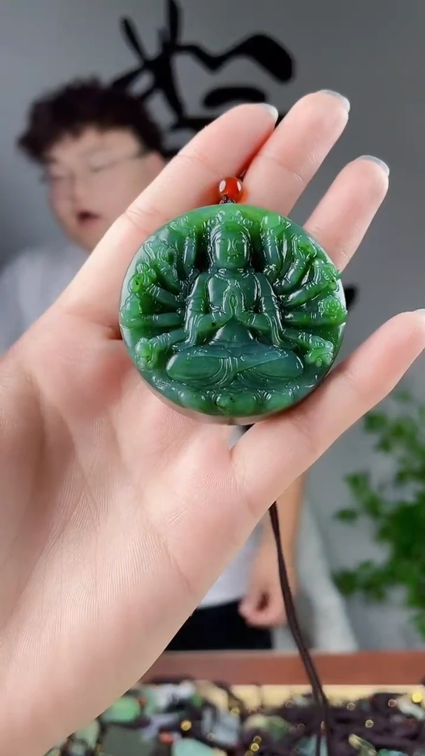 和田玉未镶嵌颈饰拍一发一，多样性发货