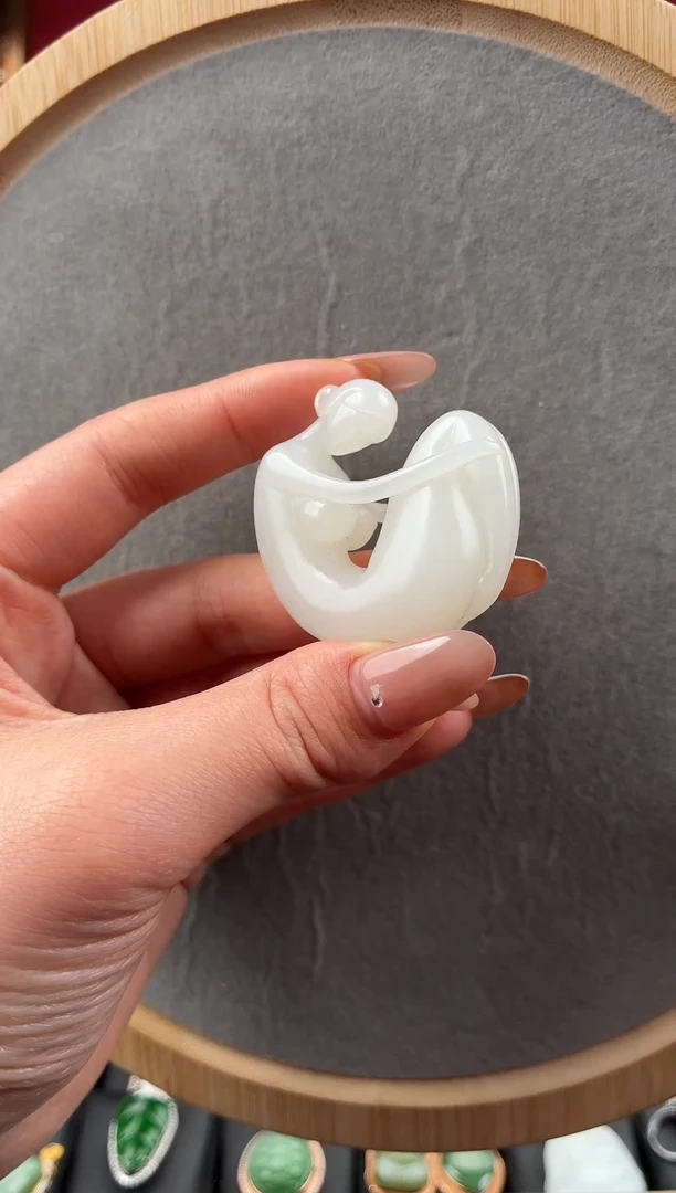 未镶嵌和田玉挂件007