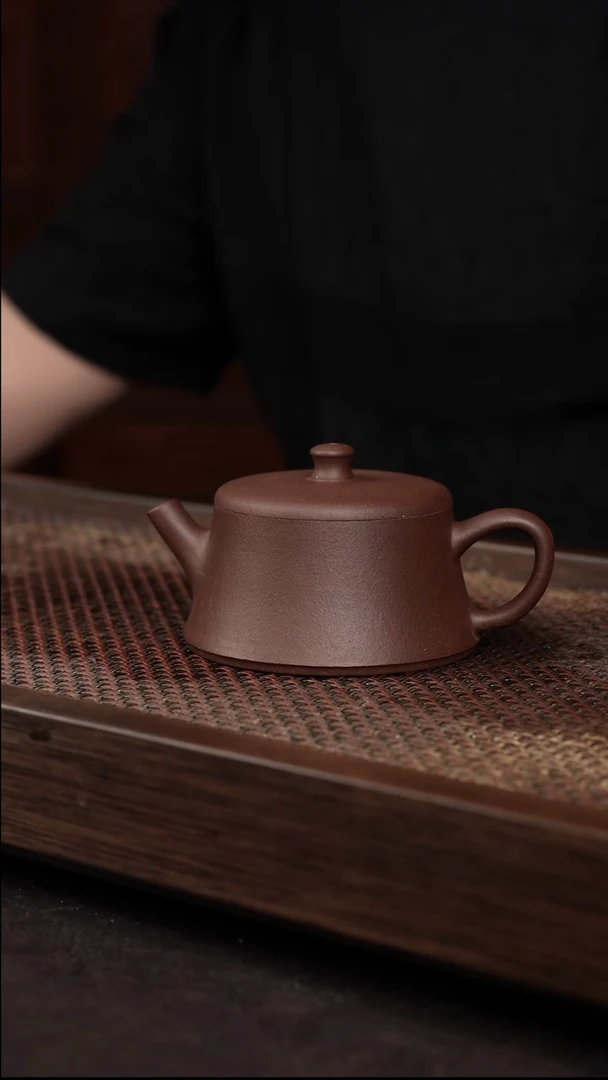 茶壶紫砂紫泥云柱