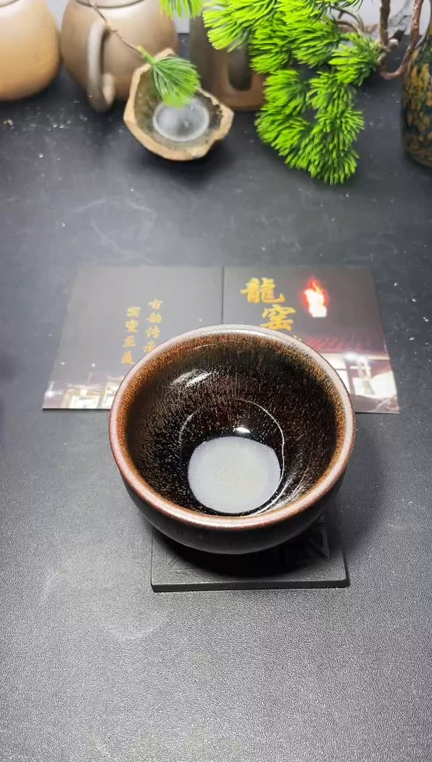 茶盏225叶紫建盏