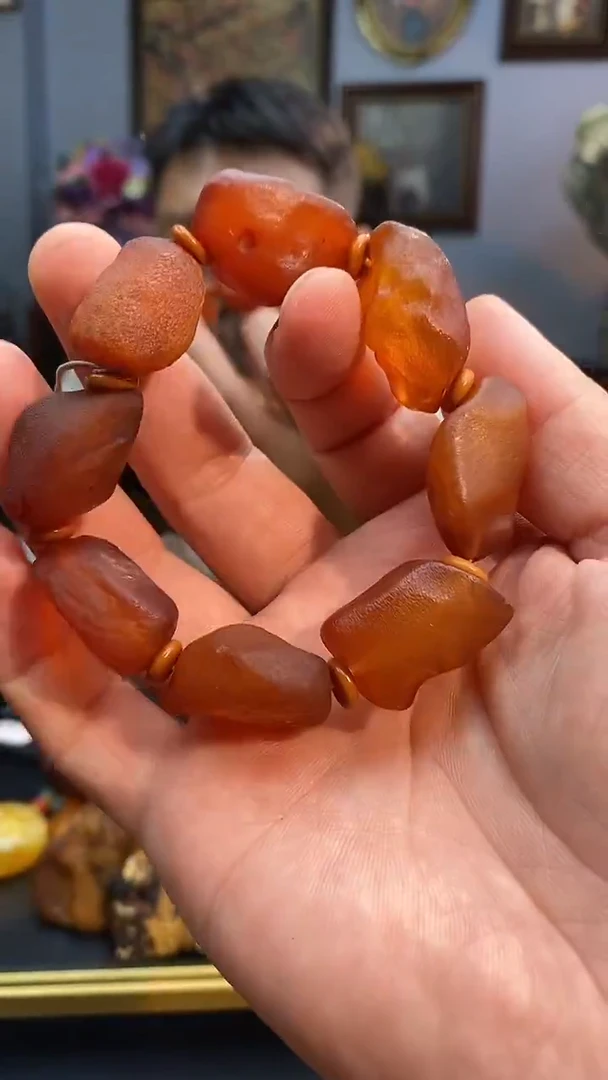 手串琥珀未镶嵌手串