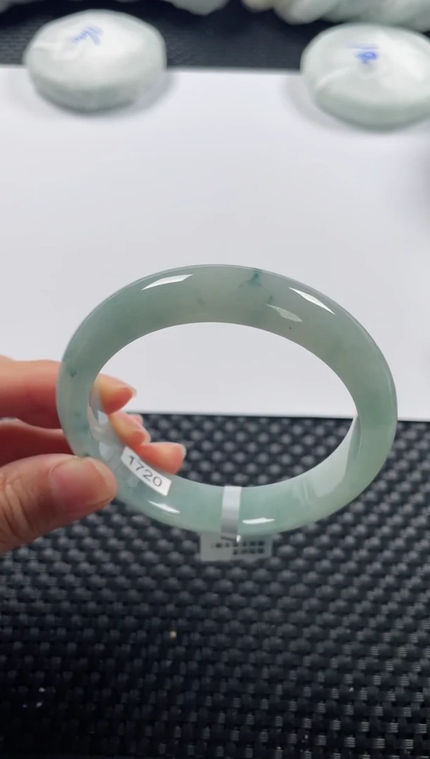 未镶嵌手镯翡翠基地发货H 0345 57+