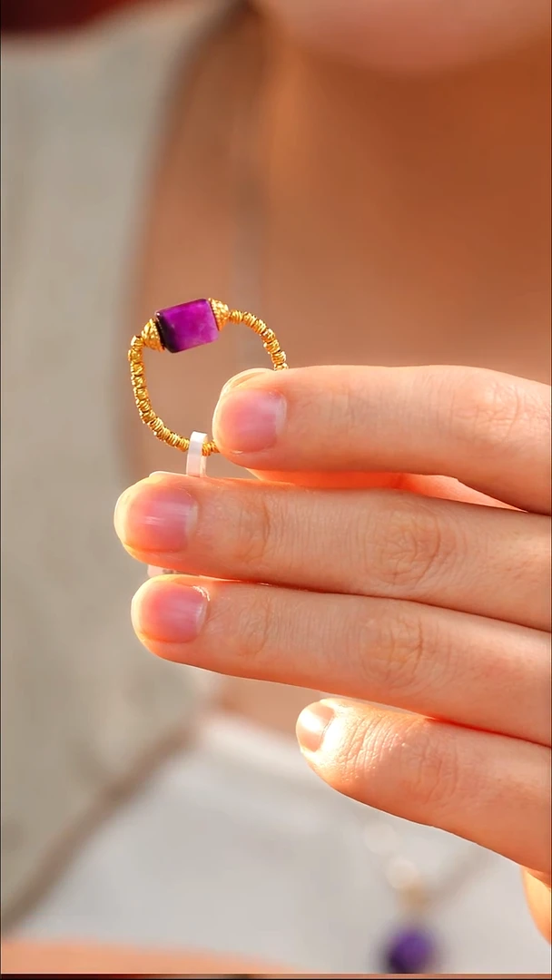 苏纪石（舒俱来）未镶嵌颈饰AZB10502