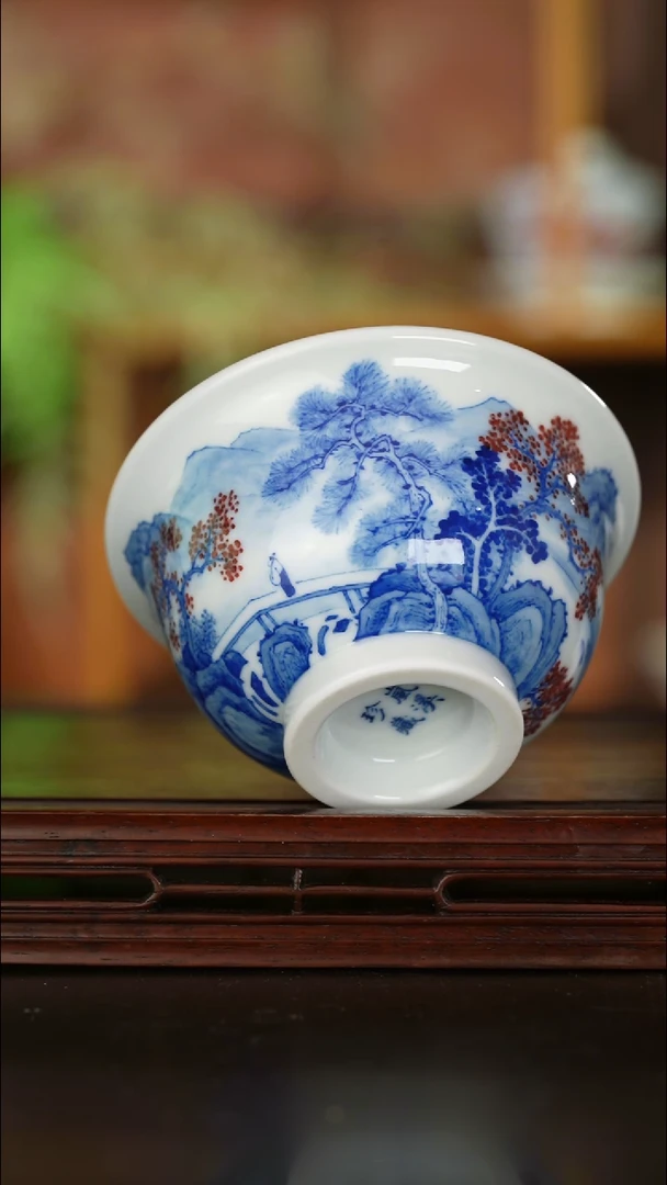 景德镇釉里红茶器