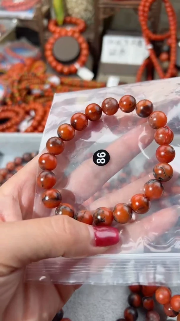 【闪购商品】南红玛瑙手串未镶嵌10