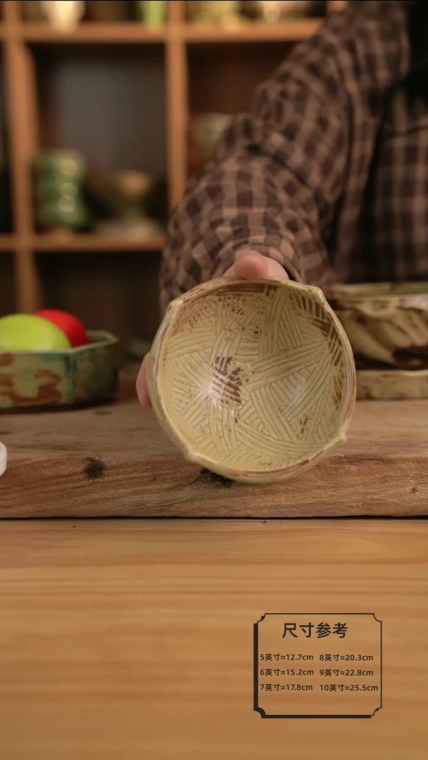 新品石头系列的四脚刻刀小碗