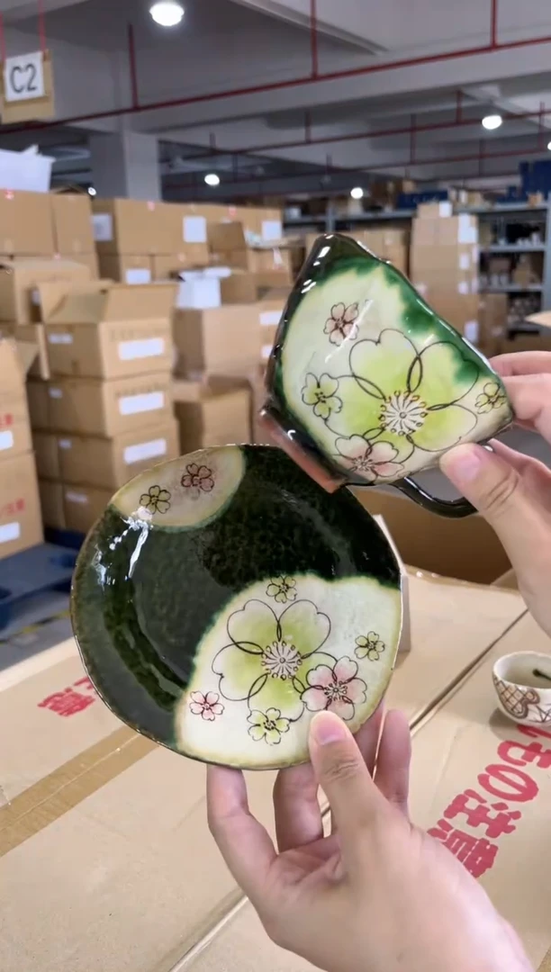 瓷织部樱花套杯福利价