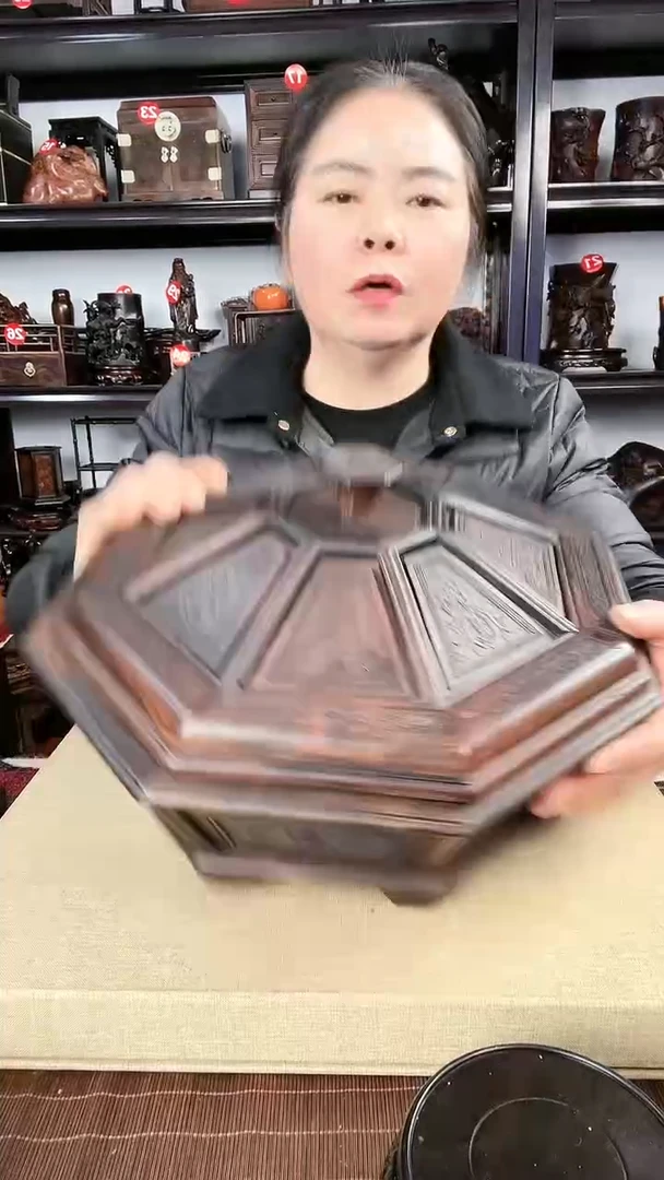 【闪购商品】木老李红木工艺品瑕疵100