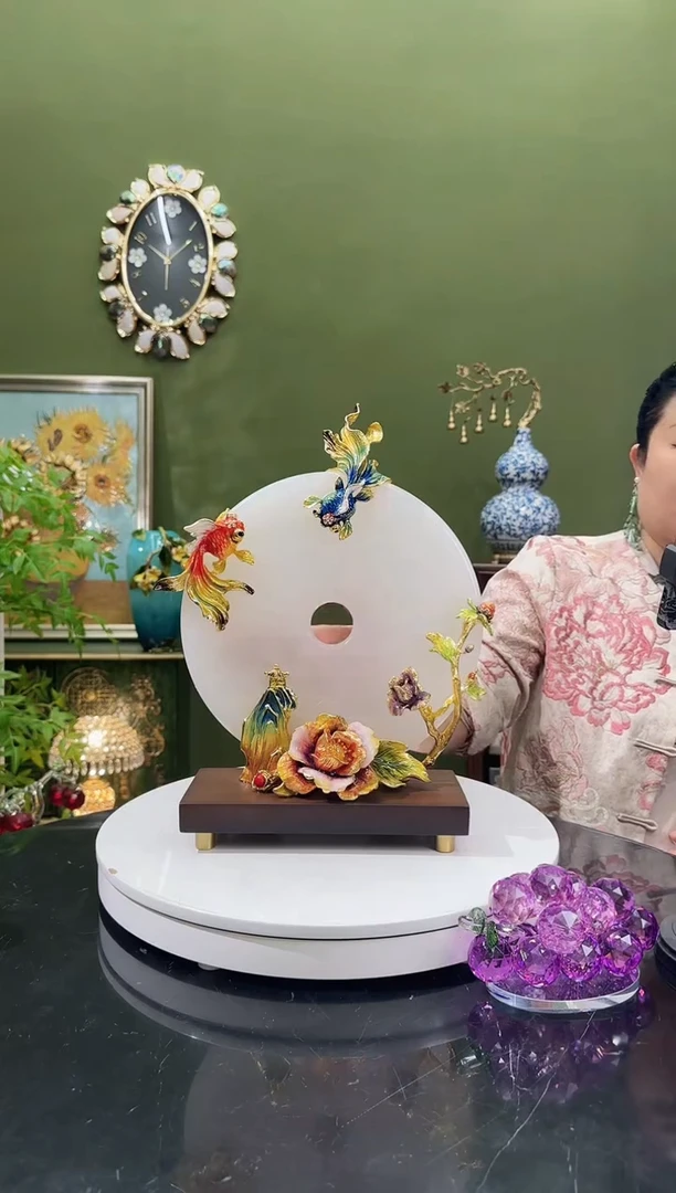 玉金玉满堂平安扣