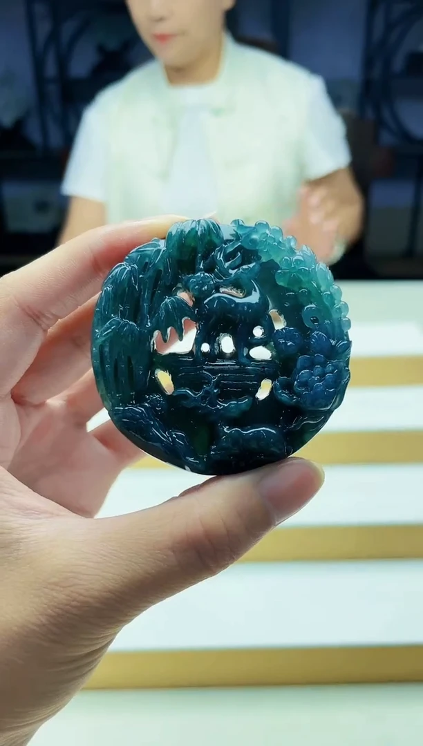 未镶嵌定制翡翠毛货09140128