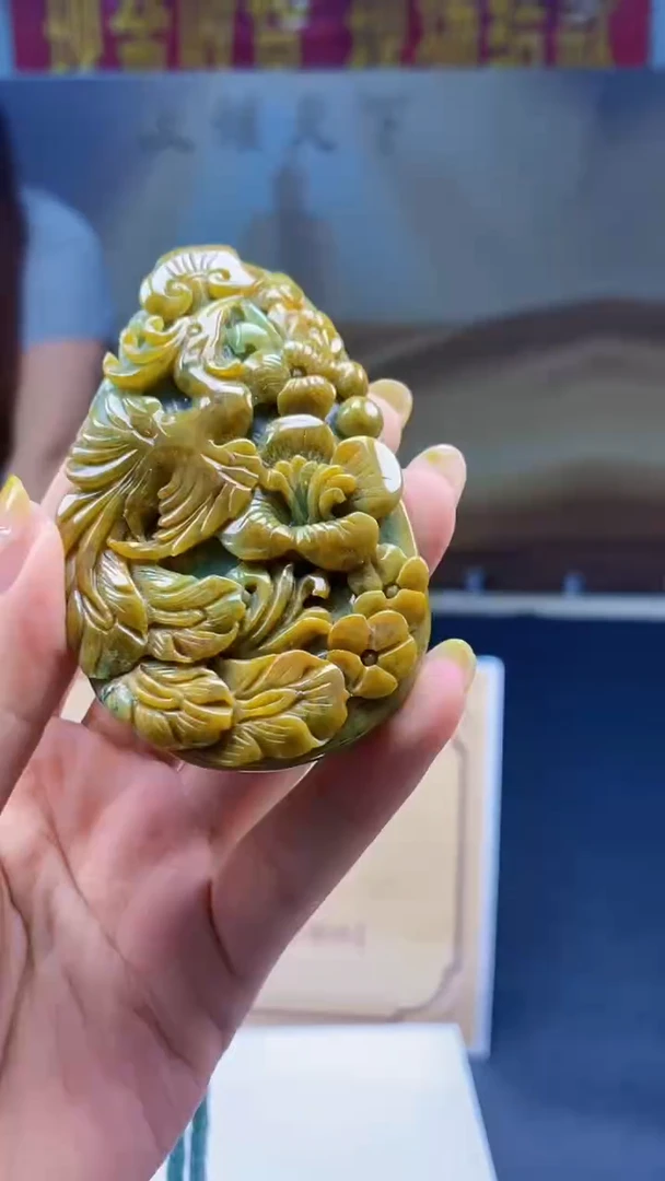 翡翠未镶嵌颈饰********149