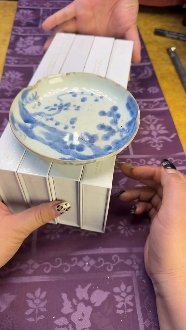 瓷片山*瓷器瓷器瑕疵瓷瓷141开了四件