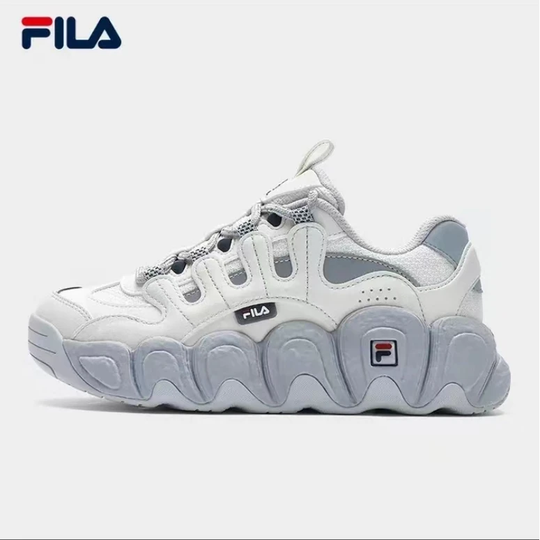 奥莱专属FILA/斐乐可颂鞋二代反光冬季情侣时尚老爹鞋运动鞋