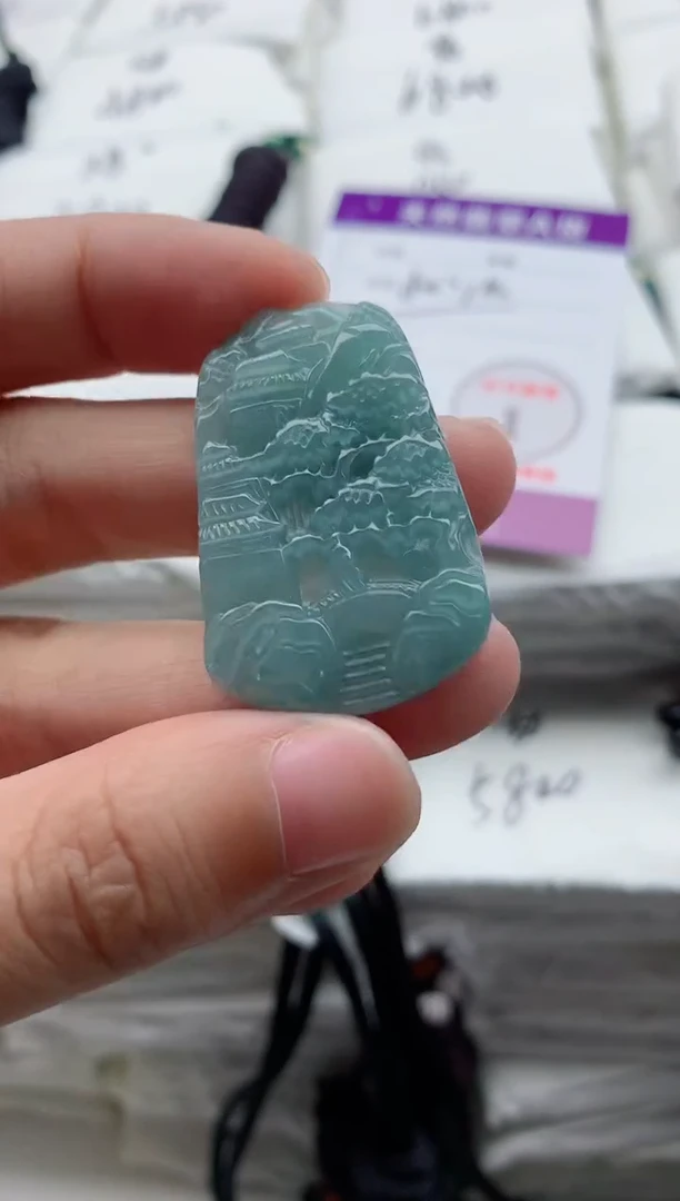 颈饰未镶嵌翡翠8