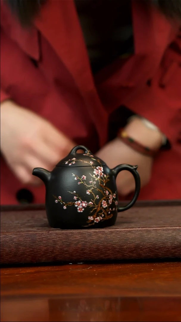 茶壶紫砂宜兴紫砂小微瑕