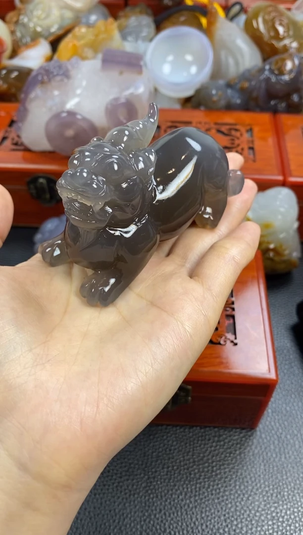 未镶嵌手把玛瑙/玉髓…****X1