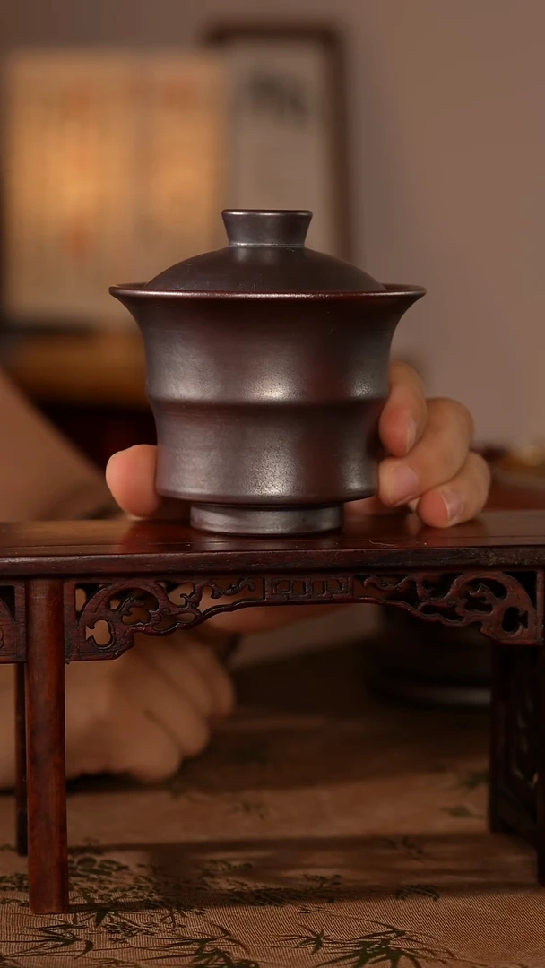 杯子柴窑柴烧国风碑帖侘寂风盖碗福利多多