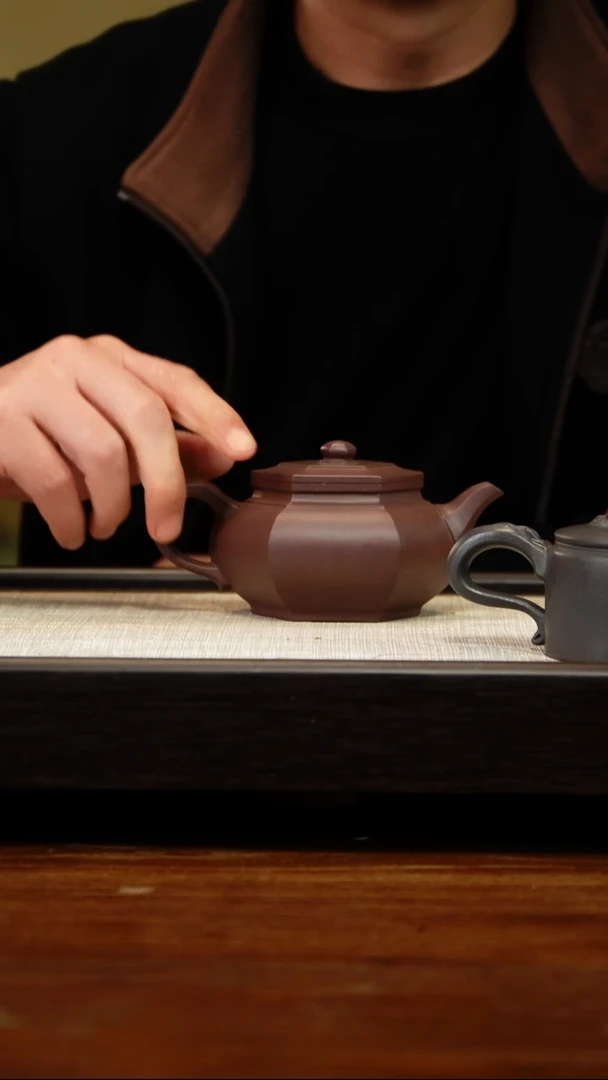 茶壶紫砂大彬六方